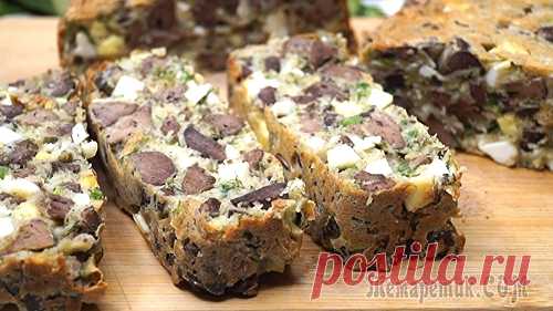 Попробуйте и вы обалдеете как это вкусно! Закусочный пирог
