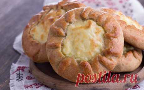 Изумительные шаньги с картофелем, теплый привет из Сибири.