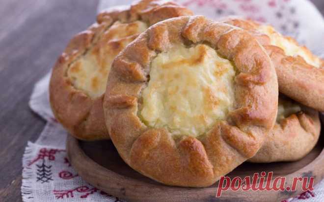 Изумительные шаньги с картофелем, теплый привет из Сибири.