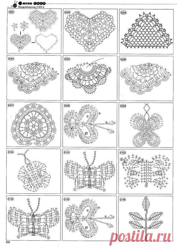 узоры,мотивы крючком | Записи в рубрике узоры,мотивы крючком | Дневник tatka_23051