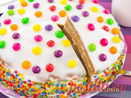 Торт «Конфетти»