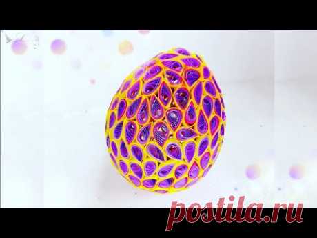 DIY Quilling Easter Egg - YouTube