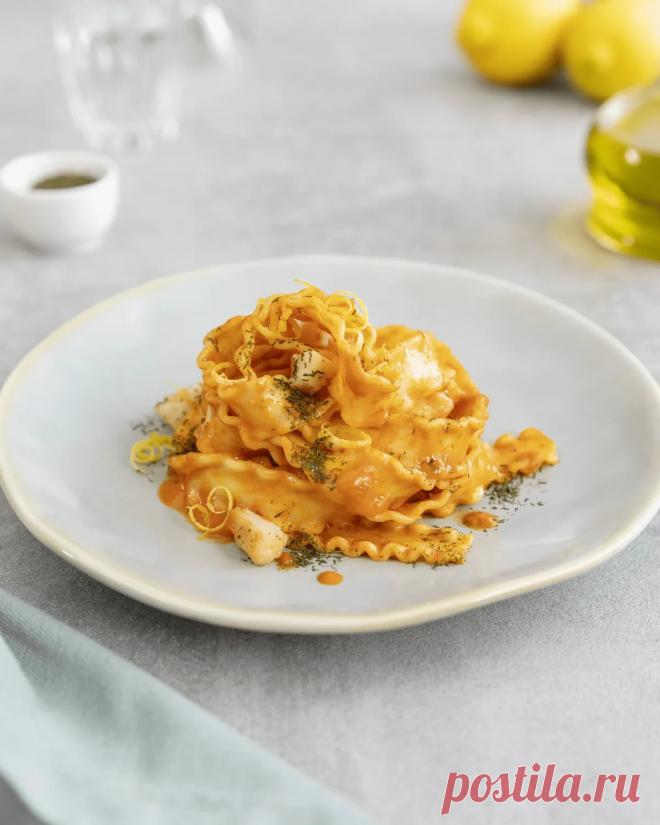 Мафальдине с  томатами, лимоном и фенхелем | Рецепты Barilla