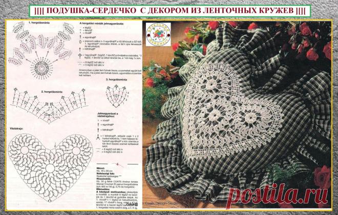 ЛЕНТОЧНОЕ КРУЖЕВО КРЮЧКОМ! НЕСТАНДАРТНОЕ ПРИМЕНЕНИЕ В ЭЛЕМЕНТАХ ДОМАШНЕГО ДЕКОРА.  Это не совсем обычное кружево, здесь только одна нитка, а элементы декора разные.
