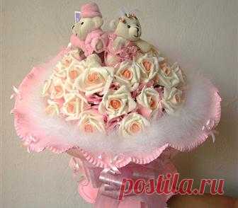 ТВЕРЬ: Букеты из мягких игрушек, сладкие букеты и композиции из конфет - цена 1600,00 руб., объявление N 20912633 в каталоге Организация праздников, объявления Тверской области tver.buyreklama.ru