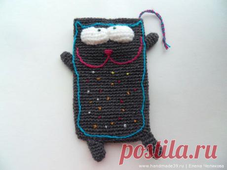 И снова коты! | Вязаные чехлы для мобильных телефонов | HandMade39.ru