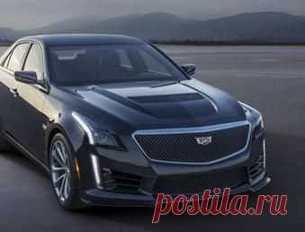 Cadillac рассекретила «заряженный» седан CTS-V 2016