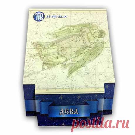 3D блок для заметок "Дева", серия "Знаки зодиака": продажа, цена в Киевской области. стикеры, бумага для заметок от "Интернет-магазин эксклюзивных бумажных подарков" - 379580020