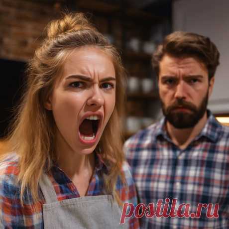 — На мои зубы, значит, у нас денег нет, а на твою тупую пилу за пятьдесят тысяч есть?! Я так и знала, что ты врёшь - OGADANIE.RU