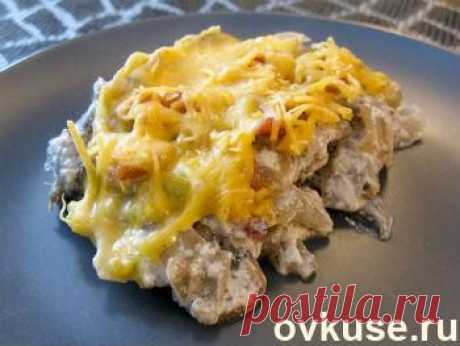 Мясная запеканка-жульен в мультиварке - Простые рецепты Овкусе.ру