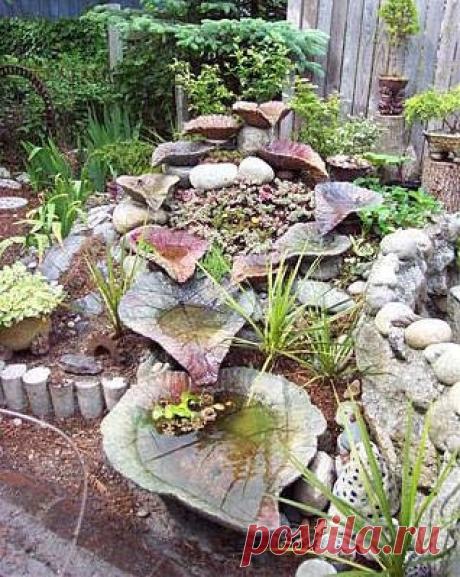 Листья из бетона — от идеи до исполнения — brechkodesign