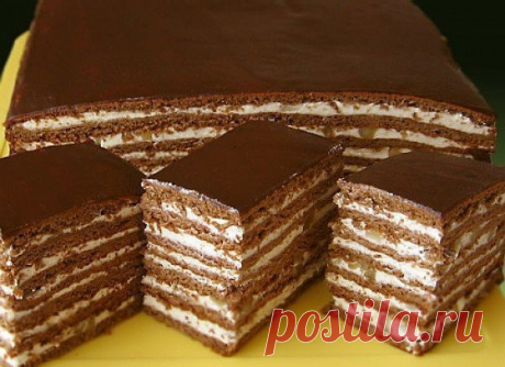 10 рецептов очень вкусных тортов.
