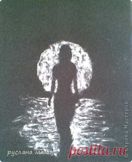 картина из ваты Аппликация - мастер класс фото » Мастер классы для вас