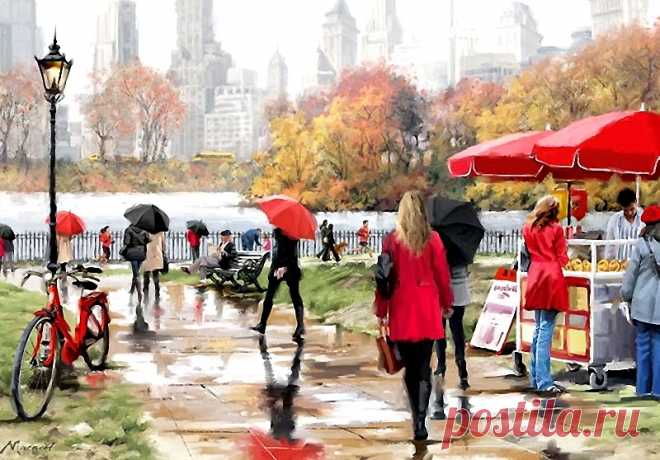 >5 художников, воспевающих ритм большого города