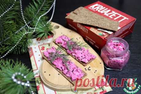 Рийет из рыбы горячего копчения со свеклой Кулинарный рецепт