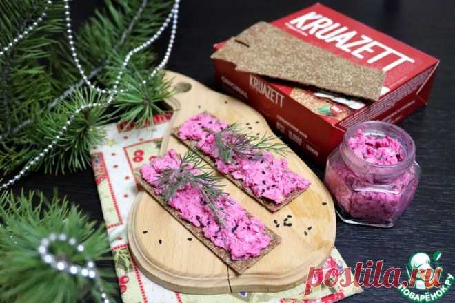 Рийет из рыбы горячего копчения со свеклой Кулинарный рецепт