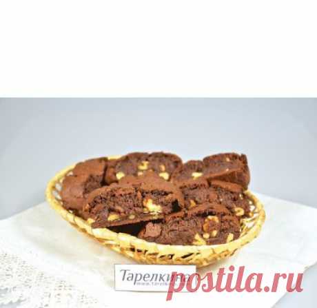 Шоколадные бискотти рецепт от Тарелкиной