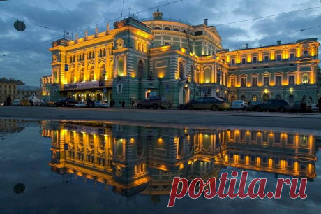 Russia - Mariinsky Theatre in Saint Petersburg