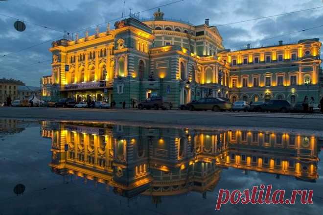 Russia - Mariinsky Theatre in Saint Petersburg