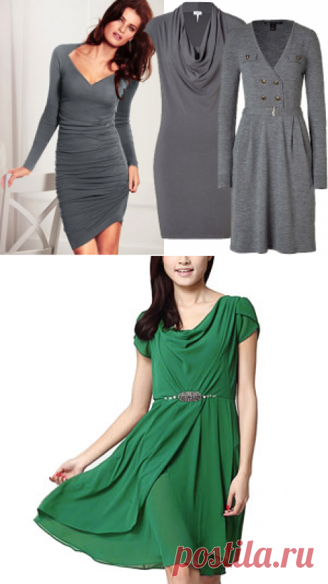 Построение выкройки вечернего платья