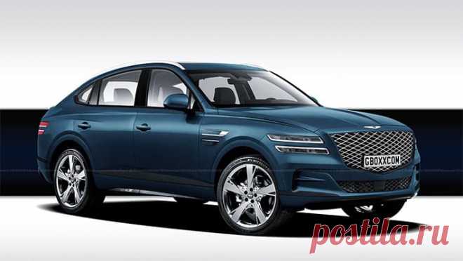 Премиальный кросс-купе Genesis GV80 Coupe 2020 характеристики