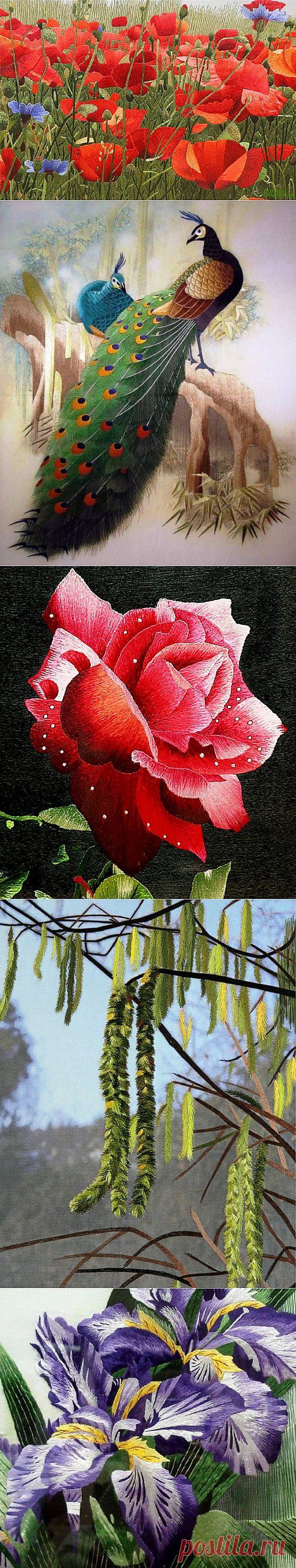 Искусство сучжоусской вышивки