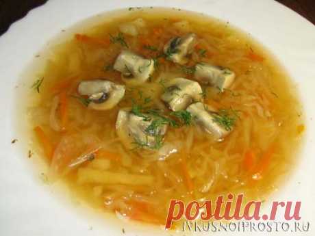 Щи с грибами - рецепт с фото | И вкусно и просто