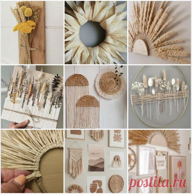 🍂 Осень — это время, когда природа дарит нам множество материалов для творчества. Вот несколько простых идей, которые вдохновят вас на создание уникального декора для дома.