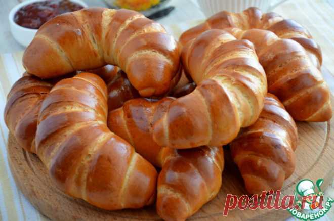 Рогалики из теста для халы