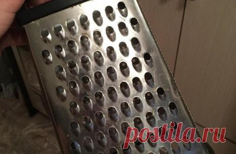 Моей терке не один десяток лет. А она всегда острая, как новая. Поделюсь моментальным способом заточки | Кулинарный техникум | Яндекс Дзен