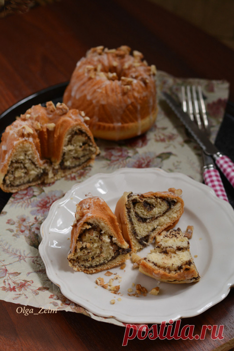 Рулет с маком и грецкими орехами(Potica)