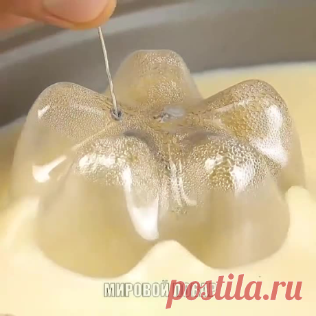 Десерт с пластиком ( рецепт )