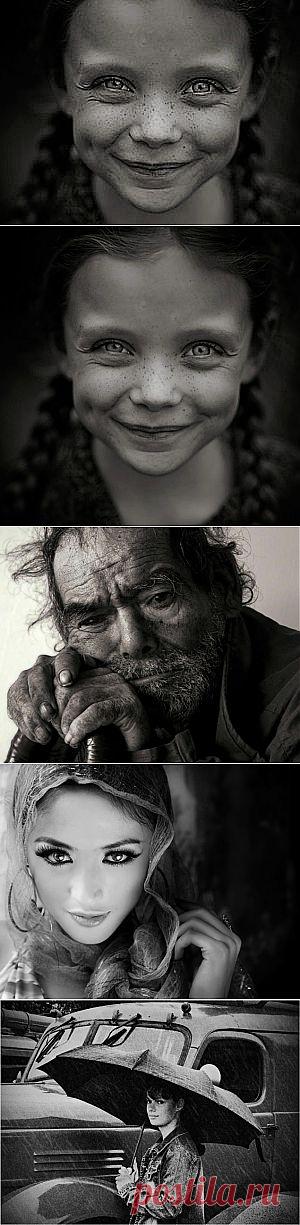 Все краски и эмоции жизни в черно-белых портретных фото - Ярмарка Мастеров - ручная работа, handmade