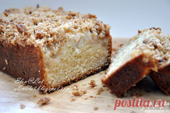 Кекс с яблоком и хрустящей корочкой (Apple Crumble Cake) пользователя Elen@Lat