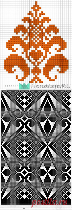 Филейное вязание / Вязание
