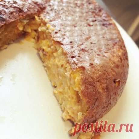 Тыквенно-овсяный пирог рецепт – выпечка и десерты