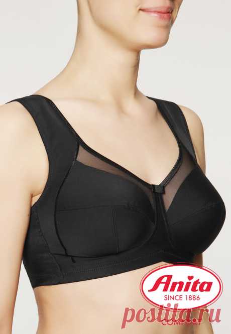 Купить бюстгальтер-поддержка Anita чёрный 10-062132 за 7194 руб. в Москве