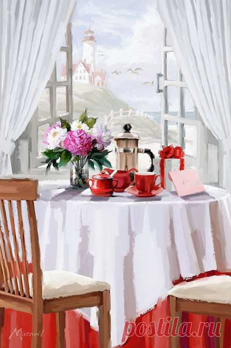 Цените жизнь... Художник Richard Macneil.