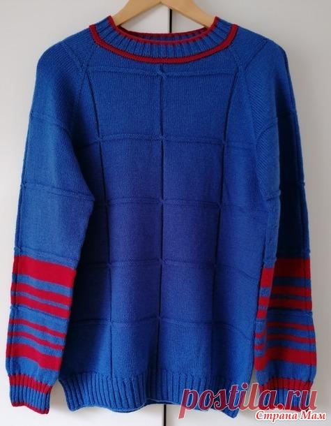 Свитер для подростка из мериноса - Вязание - Страна Мам