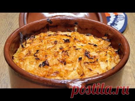 Рецепт простой, но очень вкусный. Нет ничего вкуснее капусты с мясом в запеканке.