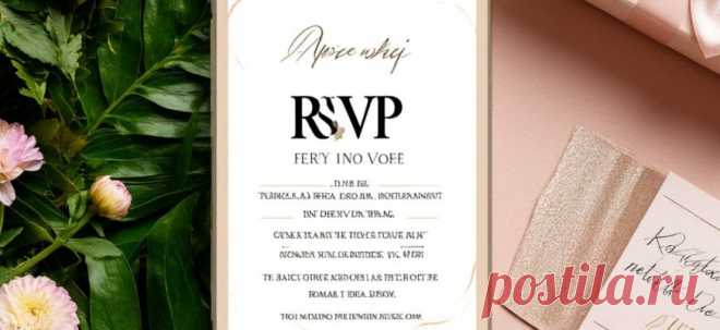 RSVP — это аббревиатура французской фразы «Répondez s’il vous plaît», что значит «пожалуйста, ответьте». В электронных приглашениях он нужен, чтобы гости подтвердили своё участие. Это помогает точно планировать количество гостей, рассадку, меню и другие детали мероприятия, делая подготовку более удобной и организованной.