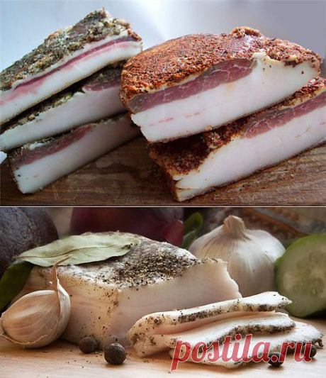 Сало – рецепты соления в домашних условиях.