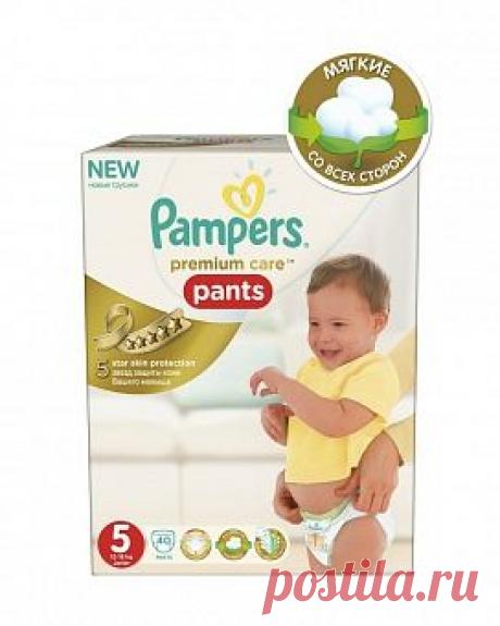 Подгузники-трусики Premium Care 5 Junior (12-18 кг) 40 шт Памперс (Pampers)