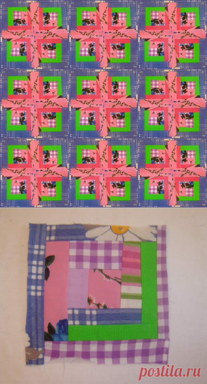 Шьем из полос