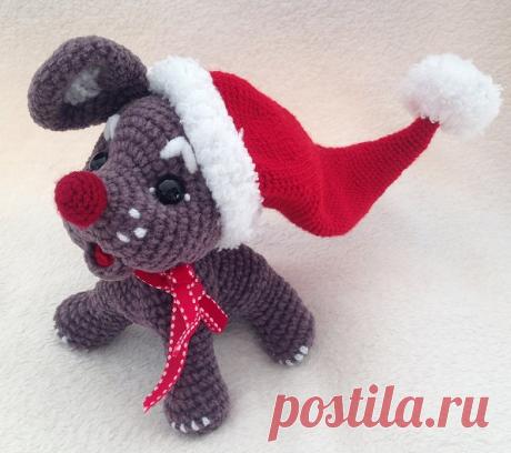 PDF Малыши-Щенки крючком. FREE crochet pattern; Аmigurumi animal patterns. Амигуруми схемы и описания на русском. Вязаные игрушки и поделки своими руками #amimore - Собака, пёс, собачка, маленький щенок, пёсик.