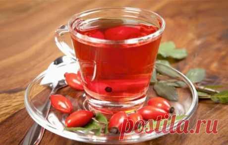 Отвар, чай и настой шиповника для похудения