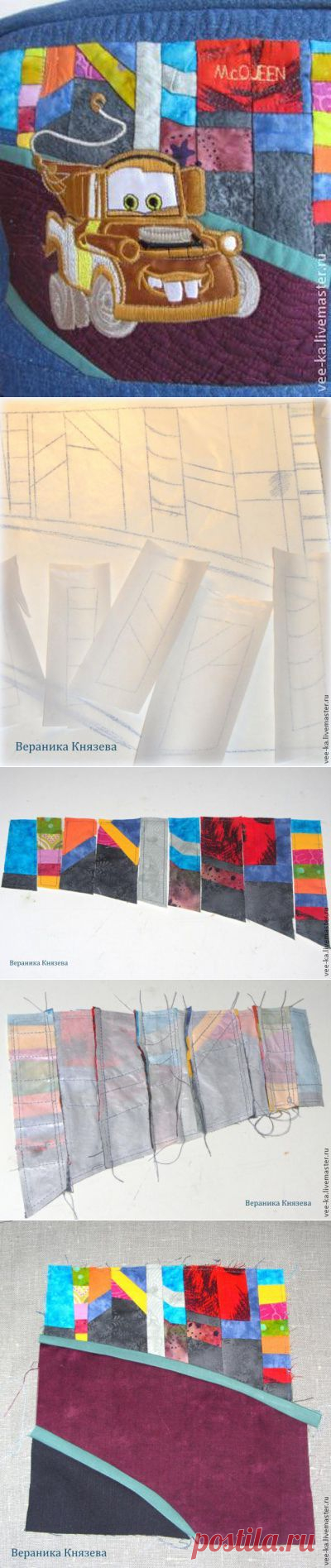 Как сделать лоскутную картинку в технике пэчворк - Рукоделие - Моя копилочка