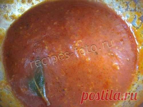 Простой томатный соус для пиццы вкусный. Рецепт
