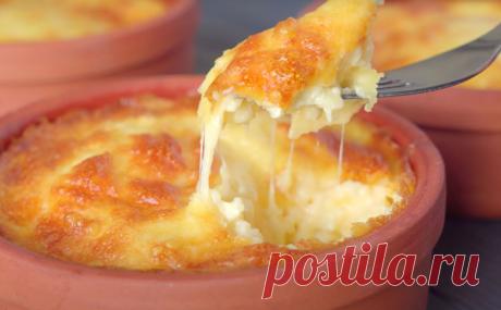 Сырный завтрак-суфле в горшочках. Получилось вкуснее запеканки и сырников