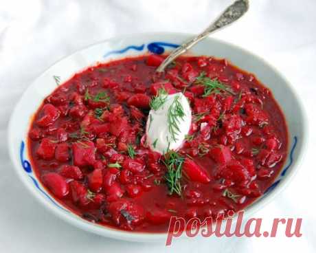 Борщ кошницкий, приднестровский - рецепт из студенческой молодости моей мамы  😊
В советские времена в студенческой столовой в Тирасполе (приднестровская Молдова) готовили вкусный борщ.
А еще мы всегда брали к борщу сметану и были очень довольны.
Конечно, мы не могли вспомнить название этого блюда, но рецепт борща кошницкого, который мама готовила по этому рецепту, знали наизусть.
Борщ кошницкии
Состав:
1 кг говядины,
1,5 кг капусты,
3 шт. свеклы,
2 шт. моркови,
1 луковица,
4 зубчика чеснока,
п…